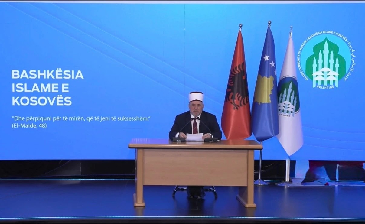BIK: Myftiu Naim Tërnava kërkon zbardhjen e dokumentit “Top Secret” dhe verifikimin e pretendimeve ndaj BIK-ut