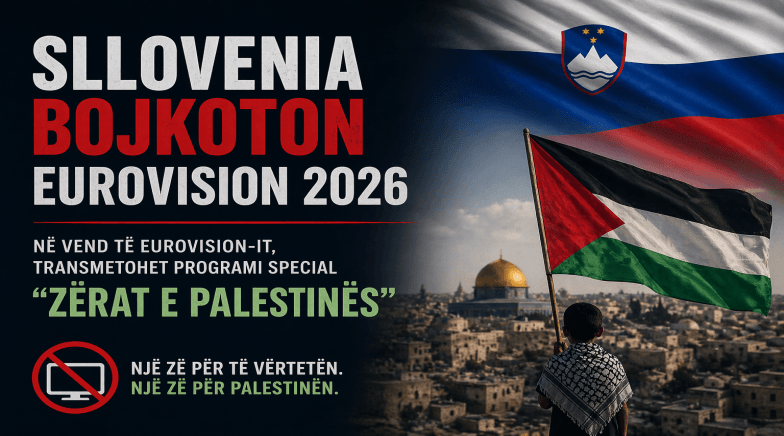 Sllovenia bojkoton Eurovision 2026, transmeton program special “Zërat e Palestinës”