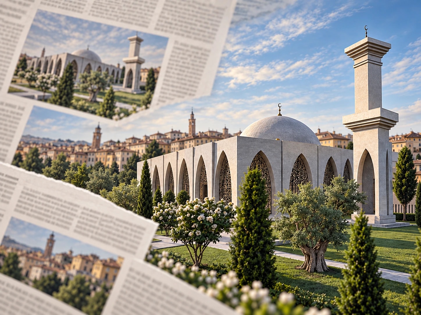 Projekti i kompleksit islam në vëmendjen e mediave të Parmës: nisma e besimtarëve shqiptarë me mbështetjen e KMSH-së